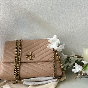Tory Burch Tan Quilted Women's Bag